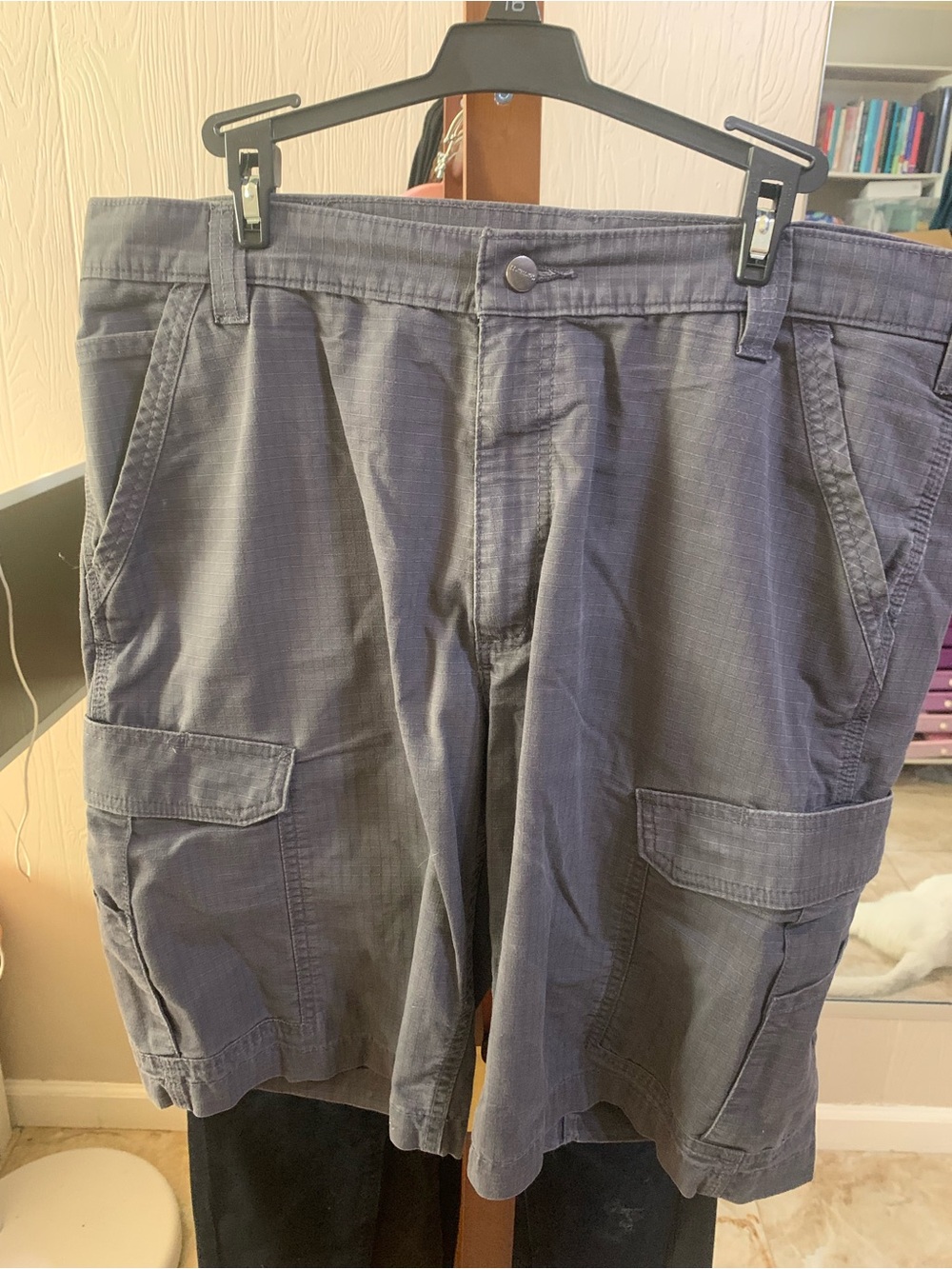 Men's carhartt Cargo Shorts in Slate Gray